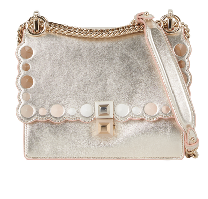 Vitello Catalan Scalloped Multi Studded, front view